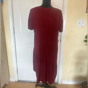 Abound Asymmetrical T-shirt Dress
